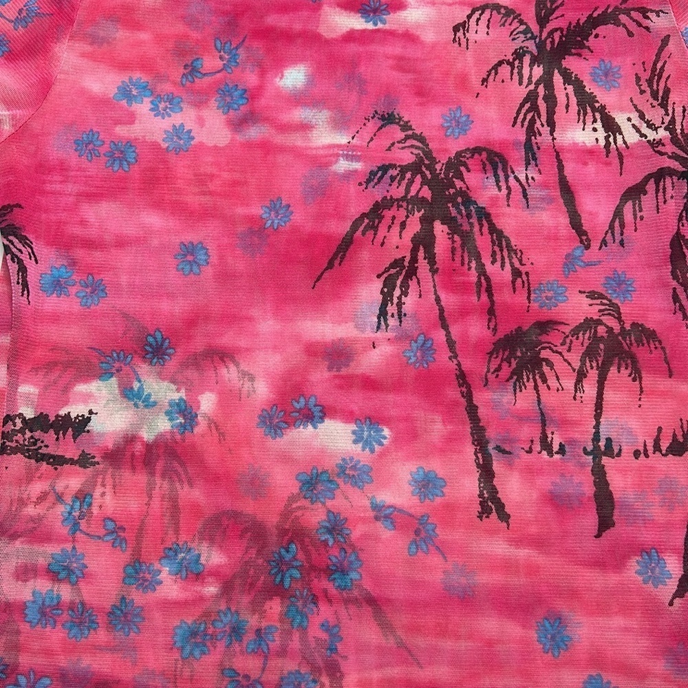 Tropical Sheer Top - Picture 10 of 11